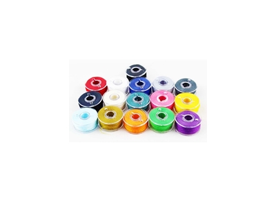 İşkur Makina Plastic Bobbin For Household Sewing Machine With 16 Colored Threads