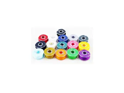 İşkur Machine Plastic Bobbin For Household Sewing Machine With 16 Colored Threads