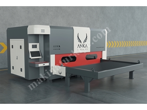 1000x1000x62 mm Fiber Lazer Kesim Makinası