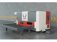 1000x1500x62 mm Endüstriyel Fiber Lazer Kesim Makinası - 2