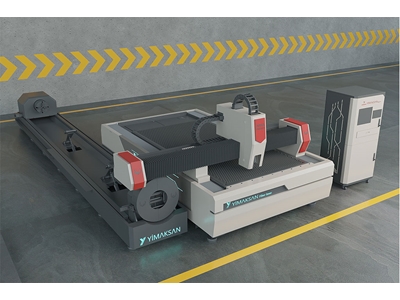 1000x1500x62 mm Profesyonel Fiber Lazer Kesim Makinası - 3