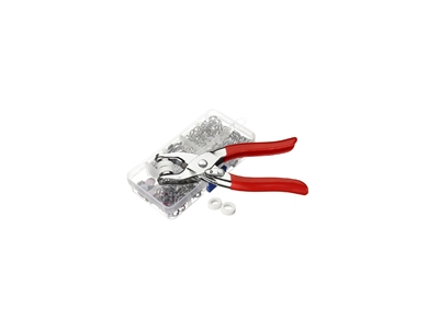 100 Piece Snap, 9.5 Mm Metal Snap Hand Pliers - 1