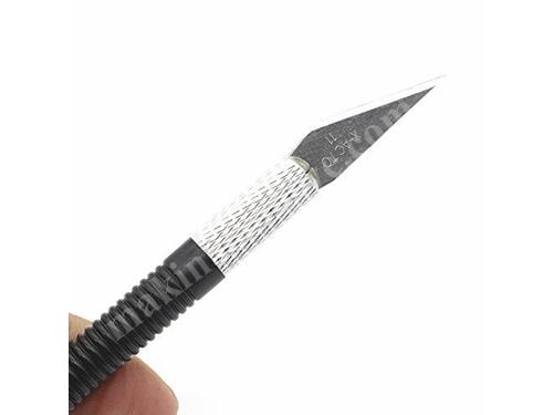 Ensemble de couteau scalpel İşkur Makina avec 9 lames de rechange