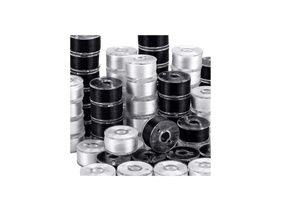 30 Pieces Threaded Plastic Bobbins for Home Sewing Machines
 - 1