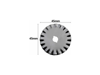 Набор запасных лезвий İşkur Machina с круглым диском на 10 штук, диаметром 45 мм - 1