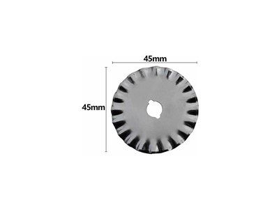 45 Mm 10 Piece Round Blade Disc Spare Blade Set
 - 1