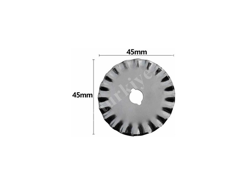 Набор запасных лезвий İşkur Machina с круглым диском на 10 штук, диаметром 45 мм