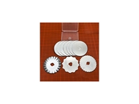 Набор запасных лезвий İşkur Machina с круглым диском на 10 штук, диаметром 45 мм - 3