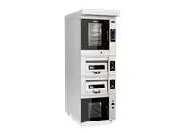 40x60 Cm Natural Gas 5-Tray Convection Oven with Ceramic Base