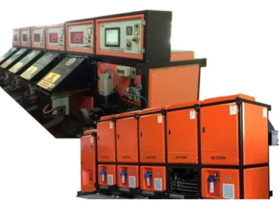 700 kVA Induction Tunnel Type Heating System