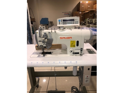 DT8200 Elektronische Große Haken Automatische Doppel-Nadel Nähmaschine - 1
