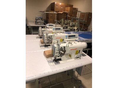 DT8200 Elektronische Große Haken Automatische Doppel-Nadel Nähmaschine - 3