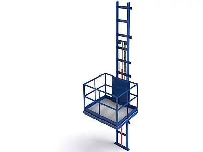100-15000 kg Aufzug für den Innenbereich von Gebäuden mit einem einzigen Tragarm