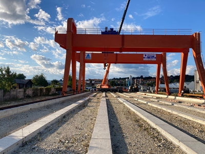 Grue portique monopoutre 70 tonnes - 4