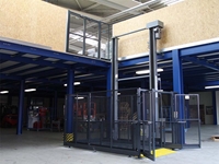 100-15000 kg Doppelstock-Gebäude-Innenwarenaufzug - 4
