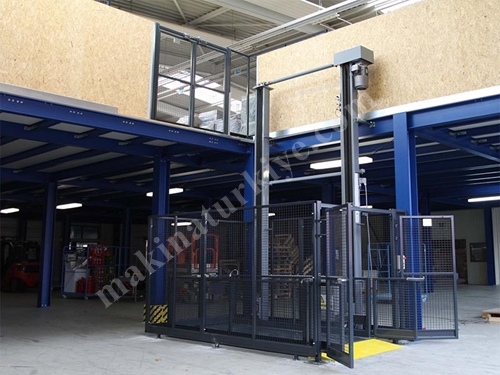 Пассажирский лифт для зданий с двумя колоннами на 100-15000 кг