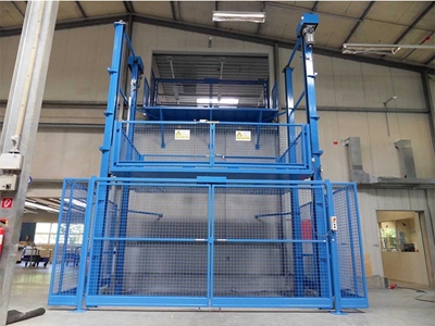 100-15000 Kg Dört Kolon Bina İçi Yük Asansörü - 2