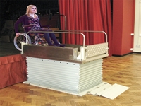 Гидравлический инвалидный лифт с ножницами - 2