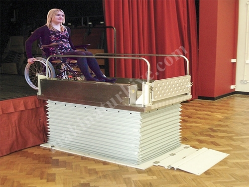 Гидравлический инвалидный лифт с ножницами