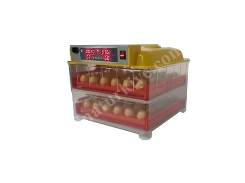 72 Yumurta Kapasiteli (288 Bıldırcın) Kuluçka Makinesi