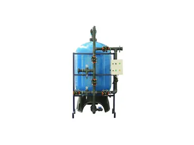 Frp Tank Surface Piped Sand Filter Water Treatment Systems
