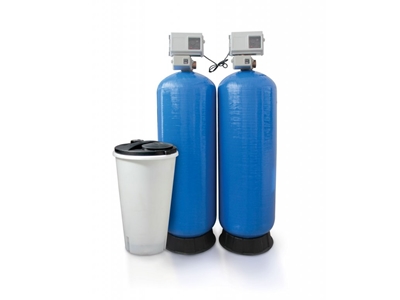 Valve Controlled Tandem Automatic Water Softening System - 0