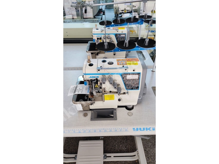 C5 Ful Otomatik 5 İplik Overlok Makinesi