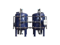 Steel Tank Surface Piped Tandem Water Softening System - 0