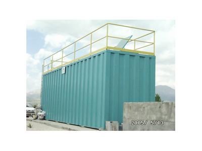 Station d'épuration des eaux usées domestiques en béton armé biologique - 1