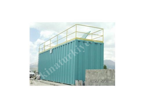 Biological Reinforced Concrete Domestic Wastewater Treatment Plant