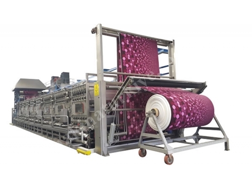 DIL-WASH Woven Type Open Width Fabric Continue Washing Machine