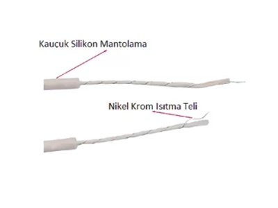 Silikon Kauçuk İp Kablolu Kuluçka Makinası Rezistansı - 2