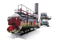 2200 kg / Stunde Flüssiggas befeuerter Warmwasser- und Dampfkessel - 0