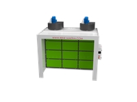 KFK-2500 Dry Filtered Wet Paint Water-Based Paint Booth - 1