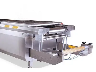 Machine de fermeture de couvercles préformés en PVC/PET/film MVZ 34-57