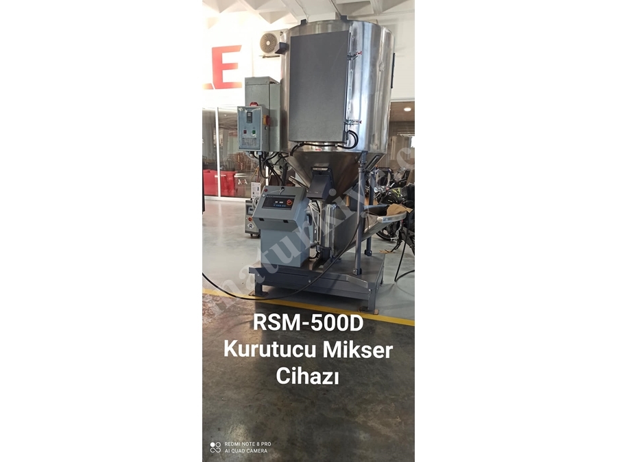 50 - 5000 Kg Üstten Karıştırıcılı Plastik Hammadde Mikseri