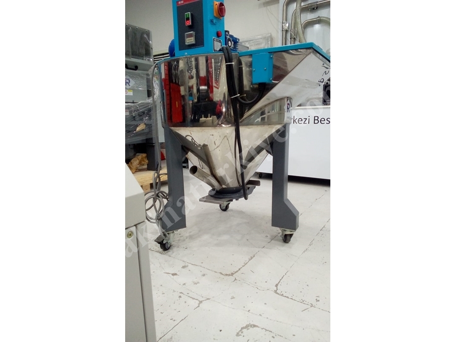 50 - 5000 Kg Üstten Karıştırıcılı Plastik Hammadde Mikseri