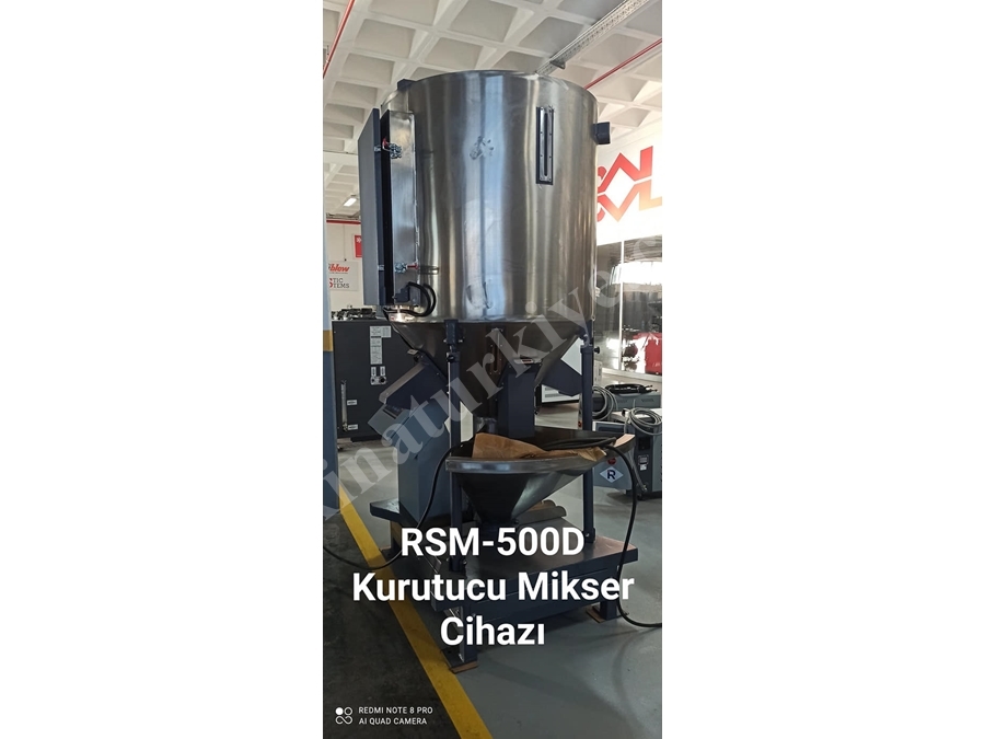 50 - 5000 Kg Üstten Karıştırıcılı Plastik Hammadde Mikseri