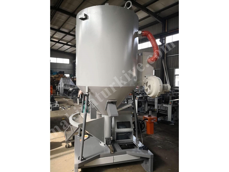 50 - 5000 Kg Üstten Karıştırıcılı Plastik Hammadde Mikseri
