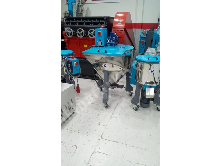 50 - 5000 Kg Üstten Karıştırıcılı Plastik Hammadde Mikseri