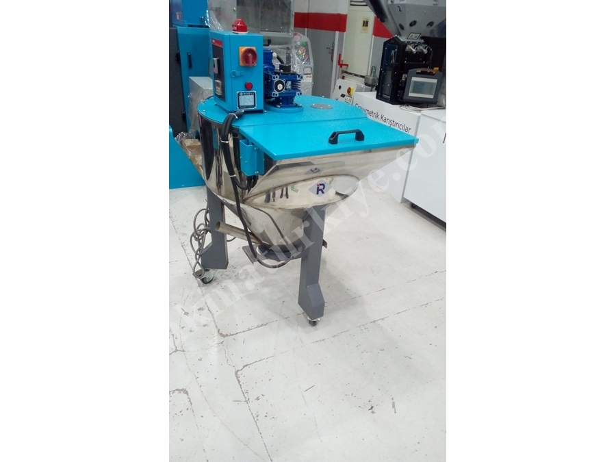 50 - 5000 Kg Üstten Karıştırıcılı Plastik Hammadde Mikseri