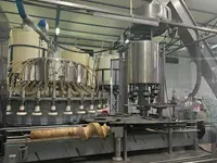 Machine de remplissage rotative pour jus de şalgam, cam-pet et bouteilles