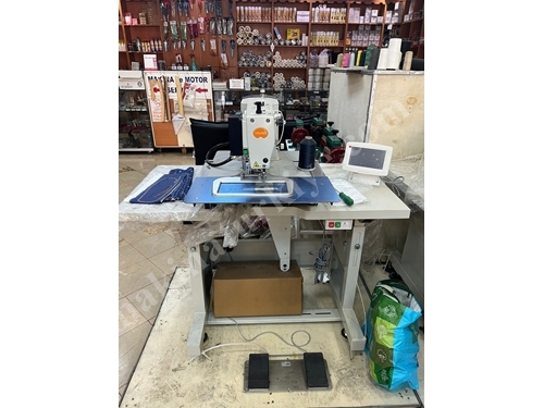 VT-2210 Ams Deri Mont Koltuk Desen İşleme Makinası