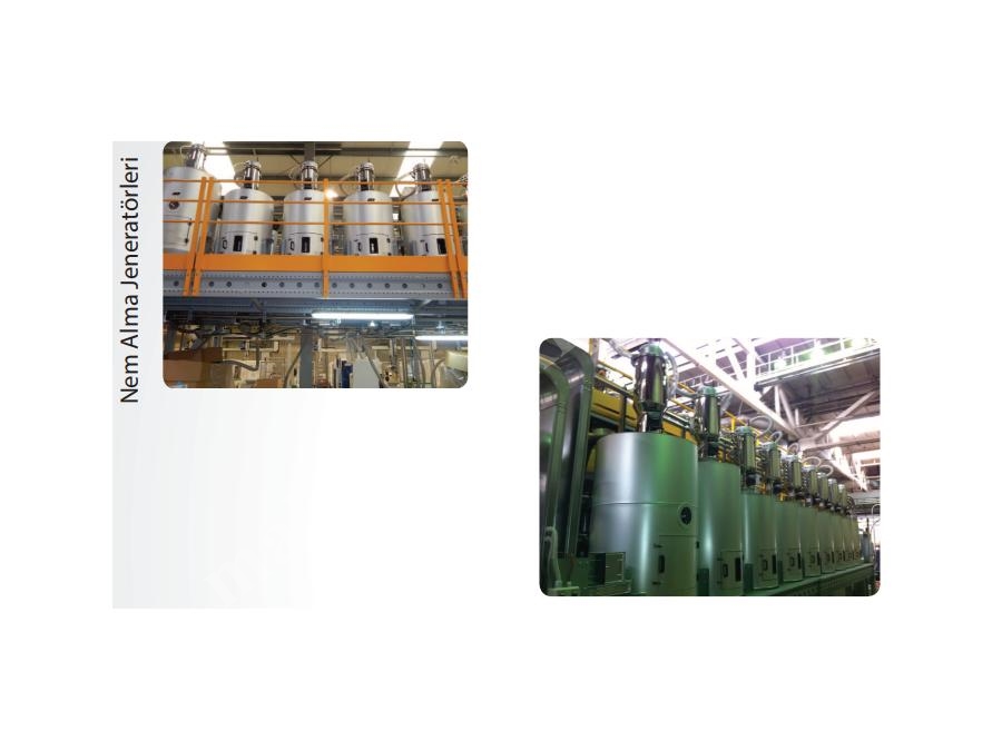 80 - 1500 M³ / Saat Çift Nem Gidericili Plastik Nem Alma Makinası