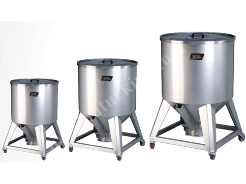 100 - 1700 Litre Plastik Hammadde Silosu