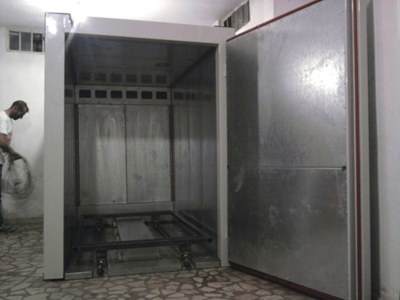 Elektrostatik Kutu Tip Boya Fırını - 4