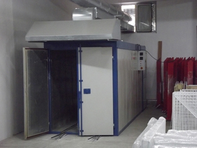 Elektrostatik Kutu Tip Boya Fırını