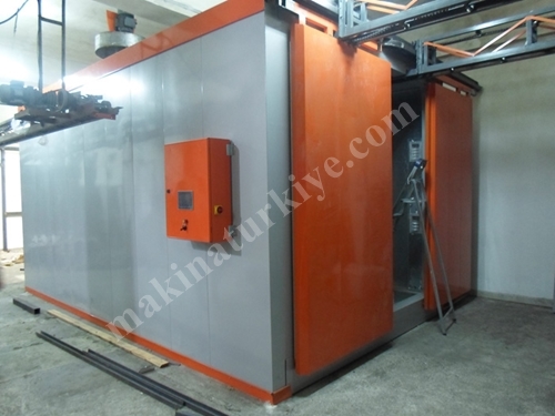 İçten Elektro Konveyör Bantlı Boya Fırını