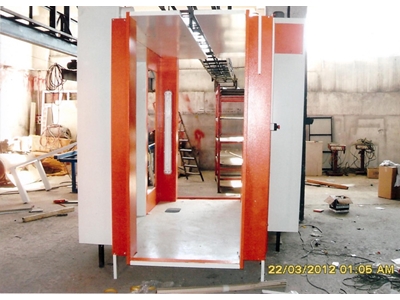 İkiz Tip Elektrostatik Toz Boya Kabini - 4