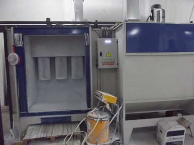 İkiz Tip Elektrostatik Toz Boya Kabini - 2